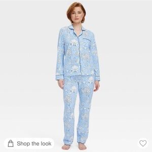 Roller Rabbit x Target Blue Long Pajamas